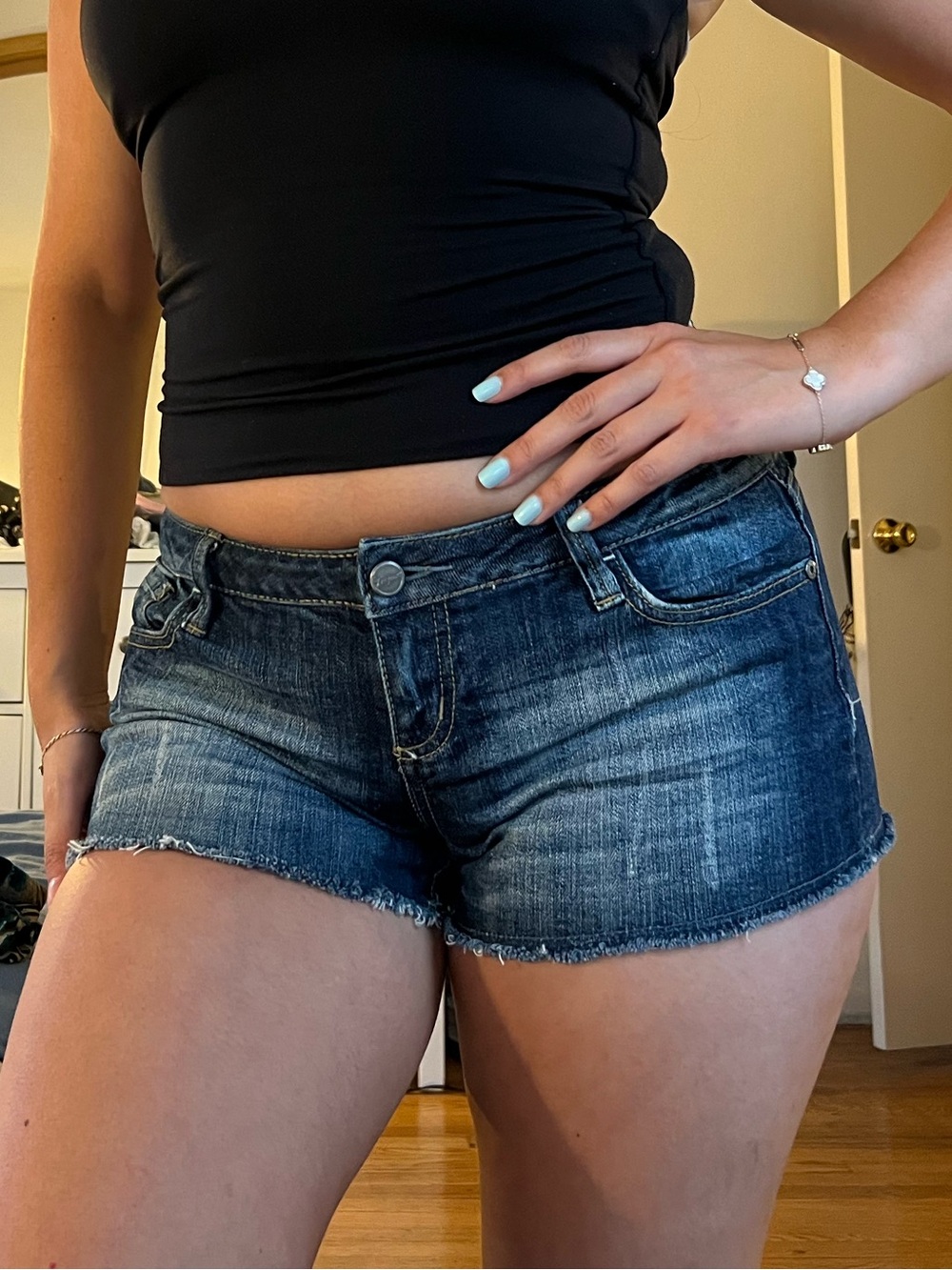 Miss Sixty (inspired) low rise y2K shorts